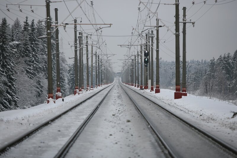 Фото на железной дороге