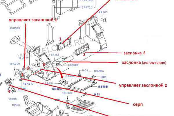 Мотор отопителя +A/C Foc II Форд Си-Макс 1 рестайлинг – – купить в Екатеринбурге