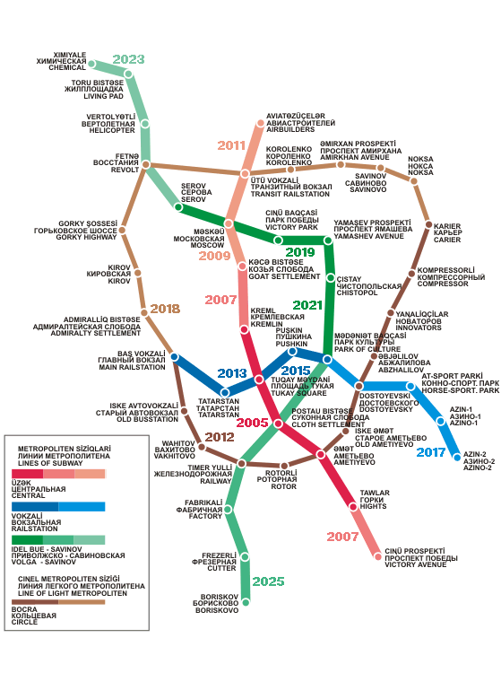 Схема кировского метро