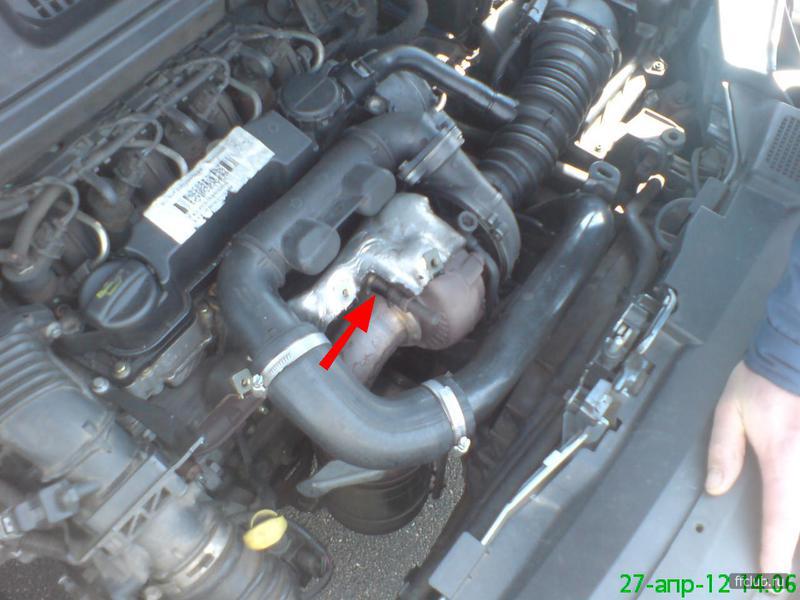 Черный дым у дизеля. Интеркулер (с. 7,7) - Дизельные двигатели Ford