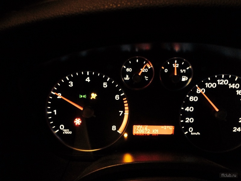 форд фокус 2 1.8 температура двигателя