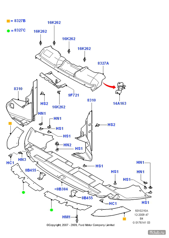 Установка воздухозабора нового образца (с. 20) - Ford Focus 2