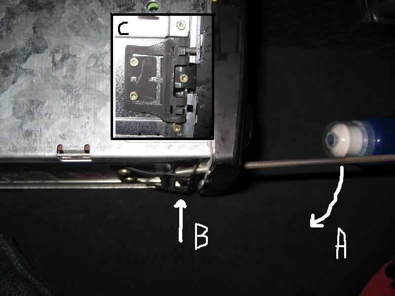 Как снять / вытащить штатную магнитолу. (с. 2.3) - Ford Focus 1