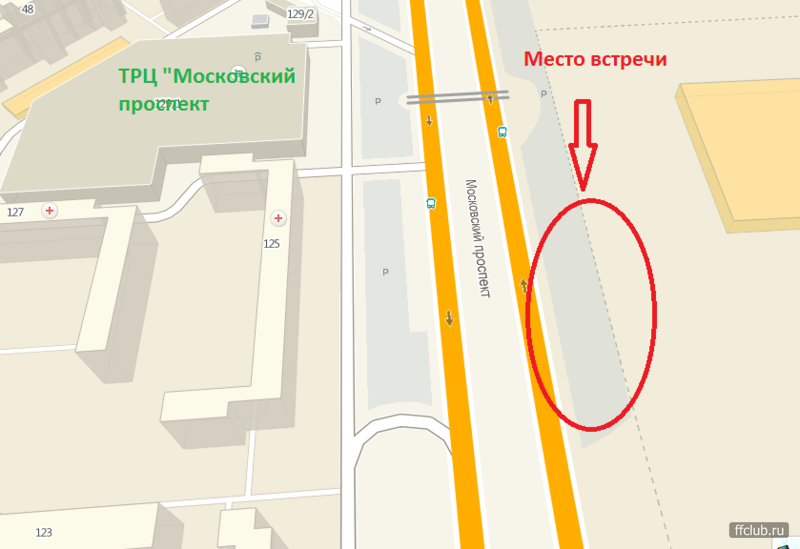 Московский проспект воронеж карта